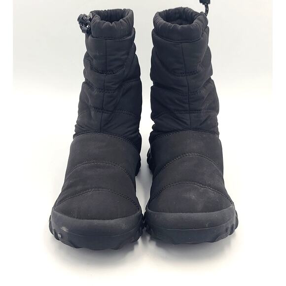 BOGS Puffy Mid Women's Lightweight Insulated Waterproof Boot Size 8 Black GUC - Picture 2 of 6